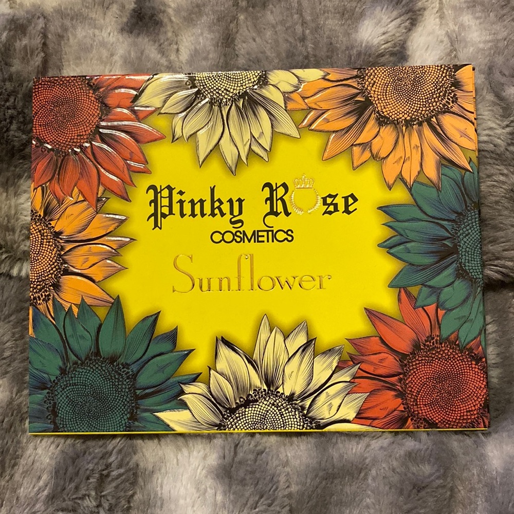 Pink Rose Cosmetics Sunflower palette